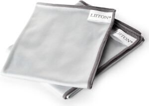 Product detail of Utěrky, sada 2 ks, na leštění skla, šedá, Liiton