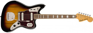 Product detail of Fender Squier Classic Vibe 70s Jaguar 3-Color Sunburst Laurel