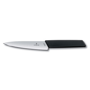 Product detail of Kuchyňský nůž SWISS MODERN 15 cm, černá, Victorinox