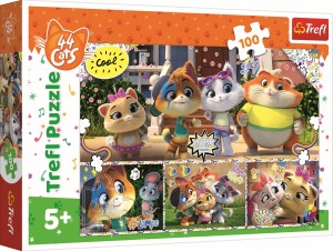 Product detail of Trefl Puzzle 100 - Tým skvělých přátel