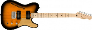 Product detail of Fender Squier Paranormal Cabronita Telecaster Thinline - 2-Color Sunburst