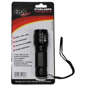 Product detail of Svítilna FOX 3 Watt LED - štábní MINI
