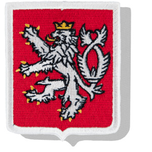 Product detail of Nášivka: Český lev [hranatá] [ssz]