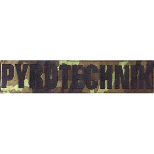 Product detail of Nášivka: PYROTECHNIK [340x70] [ssz] vz. 95 zelený