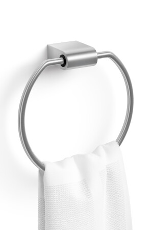 Product detail of Kulatý závěsný věšák na ručník nerezový broušený ZACK