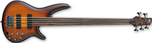 Product detail of Ibanez SRF705 Brown Burst Flat