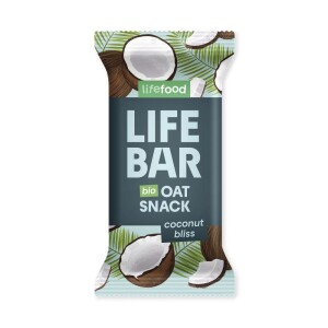 Product detail of Lifefood Tyčinka Lifebar Oat snack kokosový BIO 40g