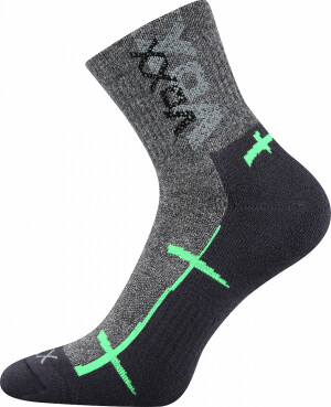 Product detail of Sportovní ponožky VoXX - Walli, tmavě šedá / signální Barva: Šedá, Velikost: 43-46