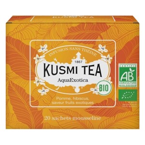 Product detail of Ovocný čaj AQUA EXOTICA, 20 mušelínových sáčků, Kusmi Tea