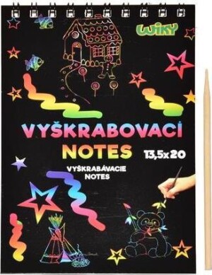 Product detail of Vyškrabovací notes 20x13,5cm /12 listů