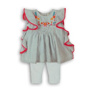 Product detail of Kojenecký set dívčí - šatovka a legíny, Minoti, Parade 1, holka - 86/92 | 18-24m