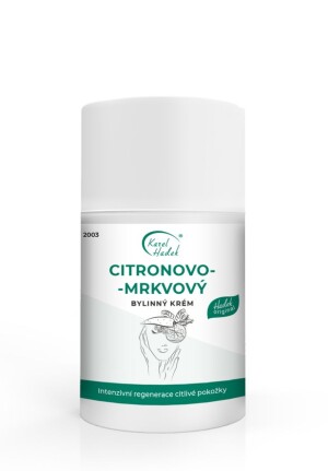 Product detail of Citronovo-Mrkvový Regenerační krém Hadek velikost: 50 ml