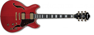 Product detail of Ibanez AS93FM Transparent Cherry Red
