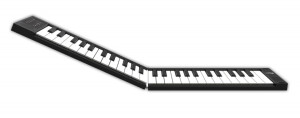 Product detail of Carry-on Folding Piano 49 Touch - Black