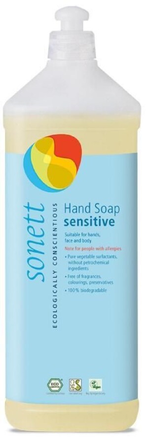 Product detail of Sonett Tekuté mýdlo na ruce Sensitive 1 L