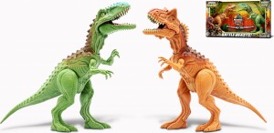 Product detail of Primal Clash! Dino bitva set Carnotaurus VS Gigantosaurus 21 cm