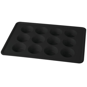Product detail of BERLINGERHAUS Forma na muffiny 12 ks Matte Black Collection BH-7876