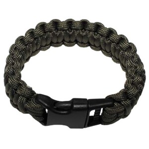 Product detail of Náramek Paracord 2.3, plast. spona zelený S