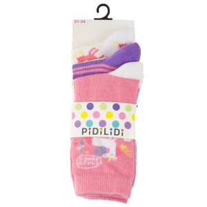Product detail of ponožky dívčí- 3pack, Pidilidi, PD0127, Holka - 35-37