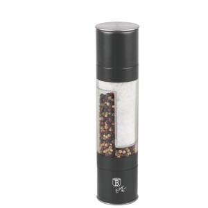 Product detail of BERLINGERHAUS Mlýnek na pepř a sůl dvojitý Antracit Collection BH-8582