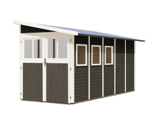 Product detail of Dřevěný domek KARIBU WANDLITZ 5 (73075) šedý LG3094