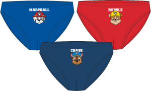 Product detail of Paw Patrol - Tlapková patrola -Licence Chlapecké slipy - Paw Patrol 52331257, modrá / červená Barva: Mix barev, Velikost: 110-116