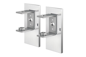 Product detail of Držák na stěnu pro lepicí montáž set 2ks LINEA nerezový lesklý ZACK