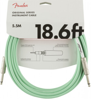 Product detail of Fender Original Series 18,6 Instrument Cable Surf Green