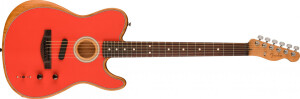 Product detail of Fender DE Acoustasonic Player Telecaster - Fiesta Red