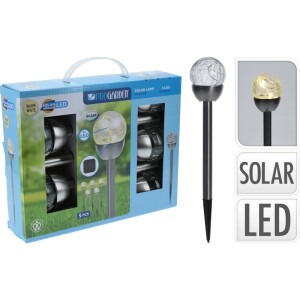 Product detail of PROGARDEN Zahradní solární LED osvětlení sada 5 ks KO-DX9300410