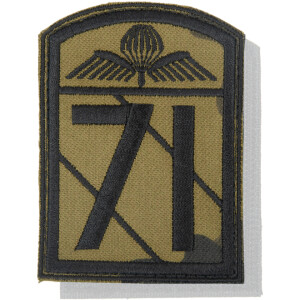 Product detail of Nášivka: 71. výsadkový prapor [hranatá] [ssz] vz. 95 zelený
