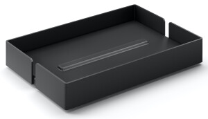 Product detail of Podložka pod mýdlo, černý práškový nerez, Potes ZACK