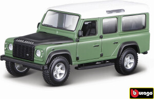 Product detail of Bburago 1:32 Land Rover Defender 110 - hnědá