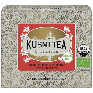 Product detail of Černý čaj ST. PETERSBURG, 20 mušelínových sáčků, Kusmi Tea