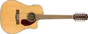Product detail of Fender CD-140SCE Dreadnought 12-String Natural Walnut