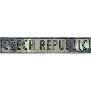 Product detail of Nášivka: CZECH REPUBLIC [jmenovka] vz. 95 zelený