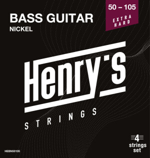 Product detail of Henry`s HEBN50105 Bass Nickel - 050“ - 105”