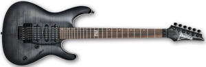 Product detail of Ibanez KIKO10BP Transparent Grey Burst