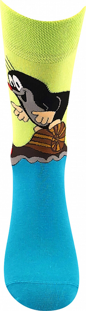 Product detail of Ponožky Boma - KR 211, zelinkavá / tyrkysové chdidlo Barva: Zelená, Velikost: 39-42
