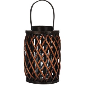 Product detail of PROGARDEN Lucerna na svíčku 30 cm hnědá vrba KO-438900050