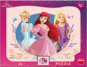 Product detail of PRINCEZNY 12 deskové tvary Puzzle