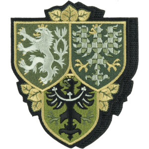 Product detail of Nášivka: Hradní stráž - znak [ssz] olivová