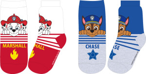 Product detail of Paw Patrol - Tlapková patrola -Licence Chlapecké ponožky - Paw Patrol 52341919, modrá/ červená Barva: Mix barev, Velikost: 23-26