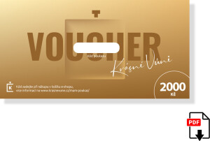 Product detail of Dárkový poukaz - 2000 Kč (PDF) Dárkový poukaz