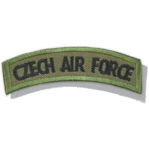 Product detail of Nášivka: CZECH AIR FORCE [oblouková] [ssz] olivová | černá