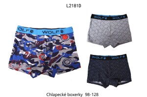 Product detail of Chlapecké boxerky - Wolf L2181D, vel.98-128 Barva: Mix barev, Velikost: 98-104