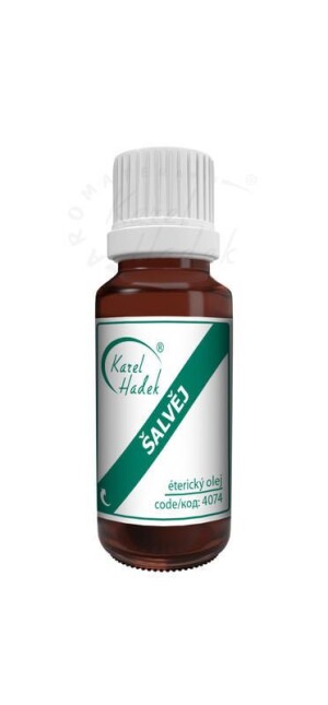 Product detail of Hadek Éterický olej Šalvěj velikost: 20 ml