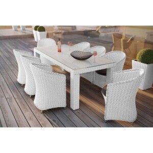 Product detail of Oltre Zahradní souprava jídelní rapallo 220 royal bílá