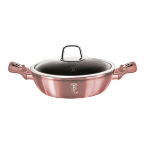Product detail of BERLINGERHAUS Pekáč s poklicí s titanovým povrchem 28 cm I-Rose Edition  BH-6037
