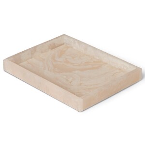Product detail of Dekorativní podnos MIST 20 x 15 cm, růžová, pryskyřice, ferm LIVING